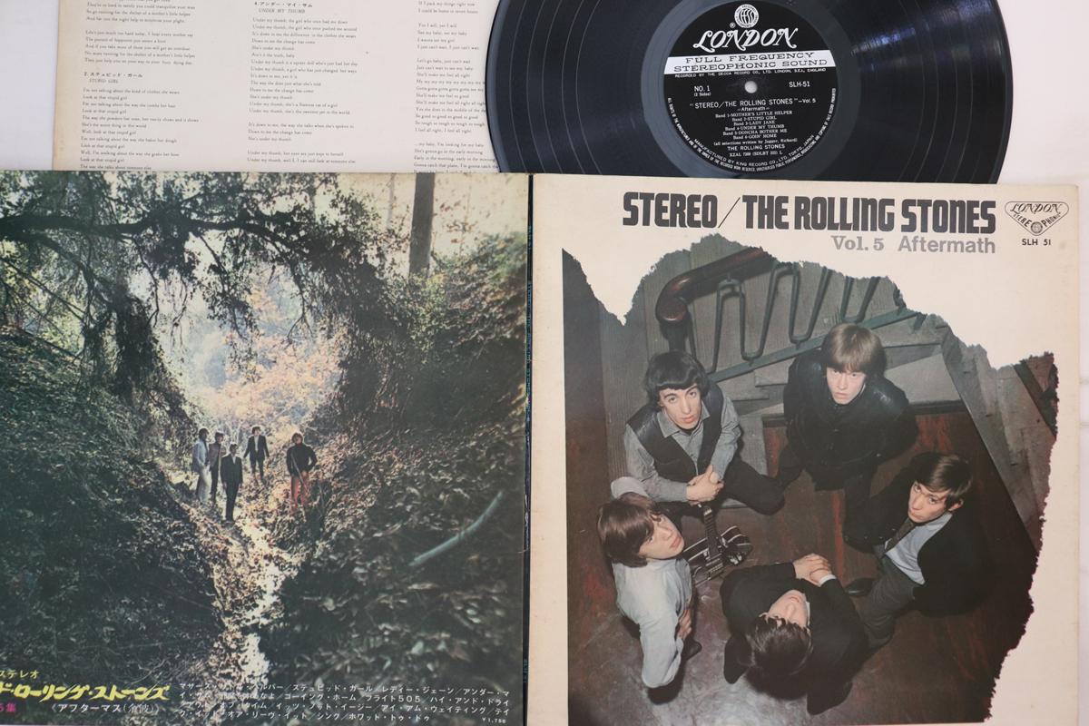 

LP-пластинка ROLLING STONES - Vol. 5 Aftermath SLH51 ЛОНДОН 1966 Япония Рок Б/у