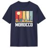 Africa Morocco Skyline Moroccans African Souvenir Gibraltar T Shirts  100 Cotton Tops Crazy Short Sleeve O Neck Tees Printing