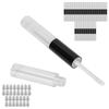 30pcs Empty Lip Gloss Tubes Transparent Lip Gloss Containers Lip Balm Tubes Refillable Empty Lipstick Tube DIY Cosmetic