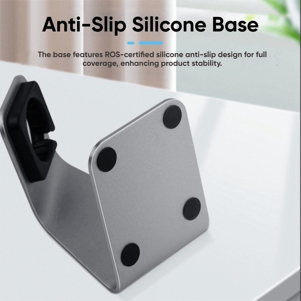 Non-Slip Base Smart Watch Charging Stand Upright Desktop Watch Stand Desktop Use