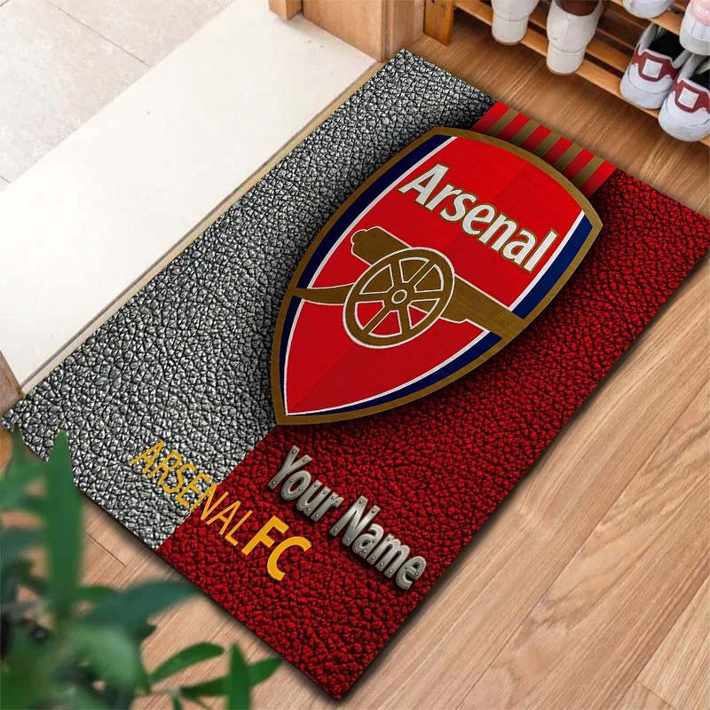 Arsenal F Custom Name Carpet Rug for Living Room Bedroom Home Sofa Decoration,Kids Play Non-slip Floor Mat