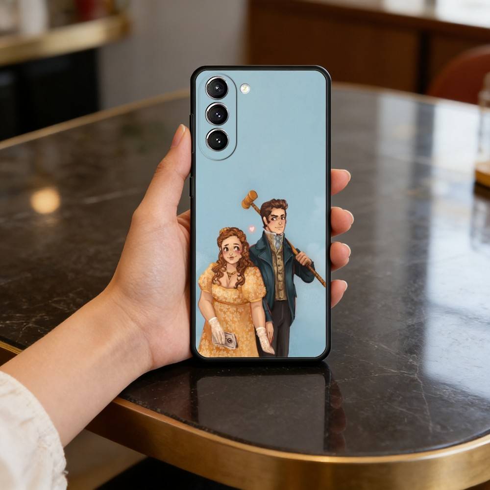 

Colin And Penelope Fanart Phone Case For Samsung S25,24,23,22,30,21,10,9,Ultra,Plus,Lite,FE,4,5 G Soft Black Case Samsung S225G