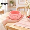Practical Daily Gift Idea 3D Printed Piglet Storage Bowl, Cute Pig Desktop Organizer for Hair Ties Minimalist Tidy Bowl and Jewelry, Decorative