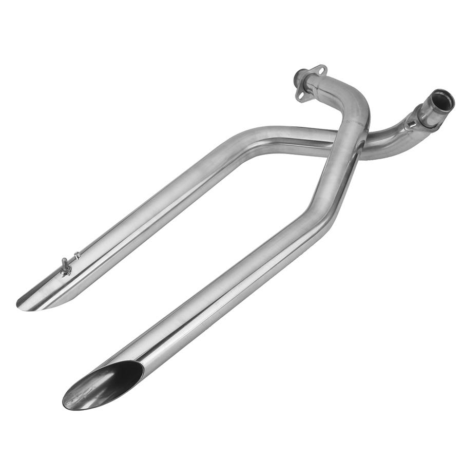 Exhaust Pipes With Silencer For Honda STEED VLX400 VLX600