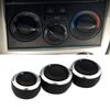 For Hyundai Elantra 2004 - 2016 AC Knob 3Pcs Air Conditioning Heat Control Button Aluminum Alloy Knobs Interior Accessories