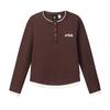 Tennis Simple Solid Color Comfortable Long Sleeve T-Shirt Women Tops A11W633208FWI