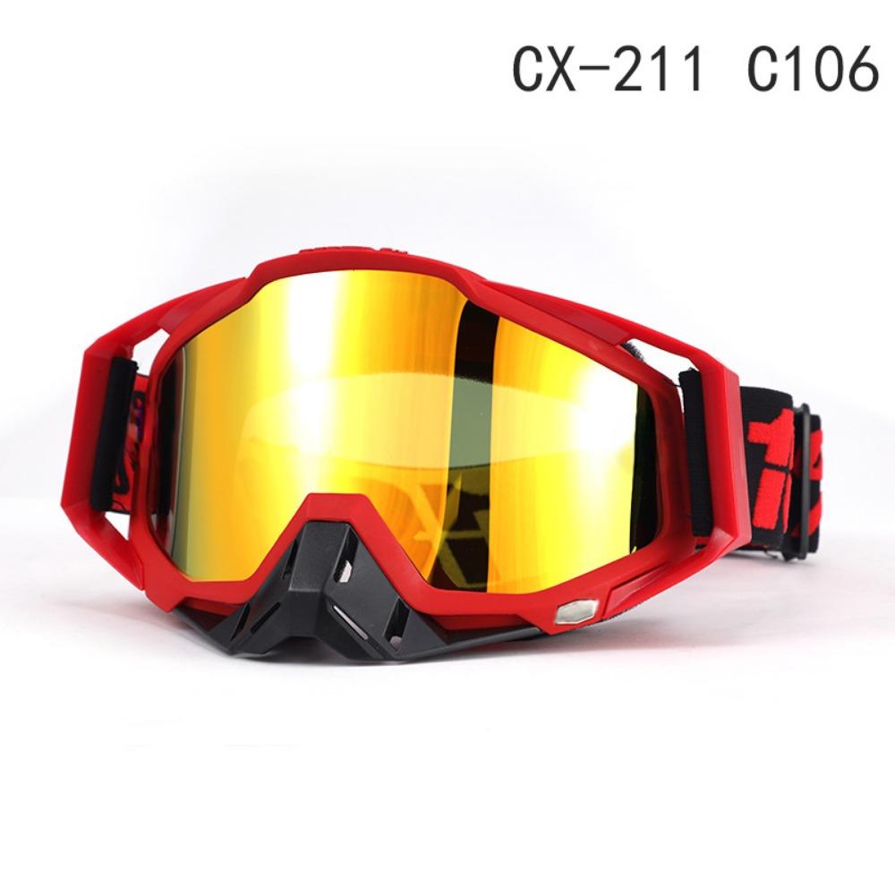 Goggles Motorcycle Goggles Ski Goggles Cross-border 100% Downhill Off-Road Windproof Goggles Outdoor 100% Riding