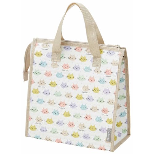 Skater Lunch Bag Non-woven Cold Bag Cat Colorful FBC1
