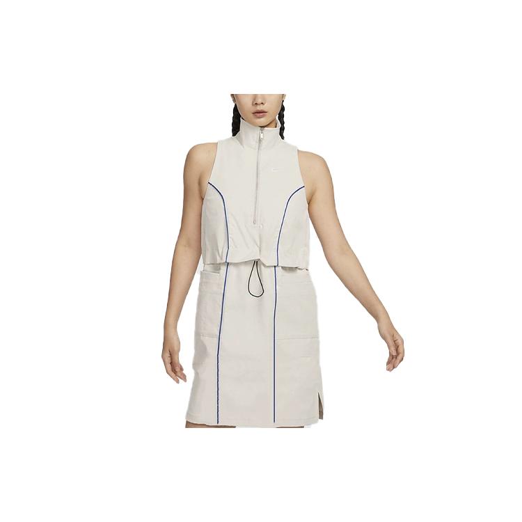 

Новое женское платье без рукавов Nike SS24, хаки, FN2287-072 L