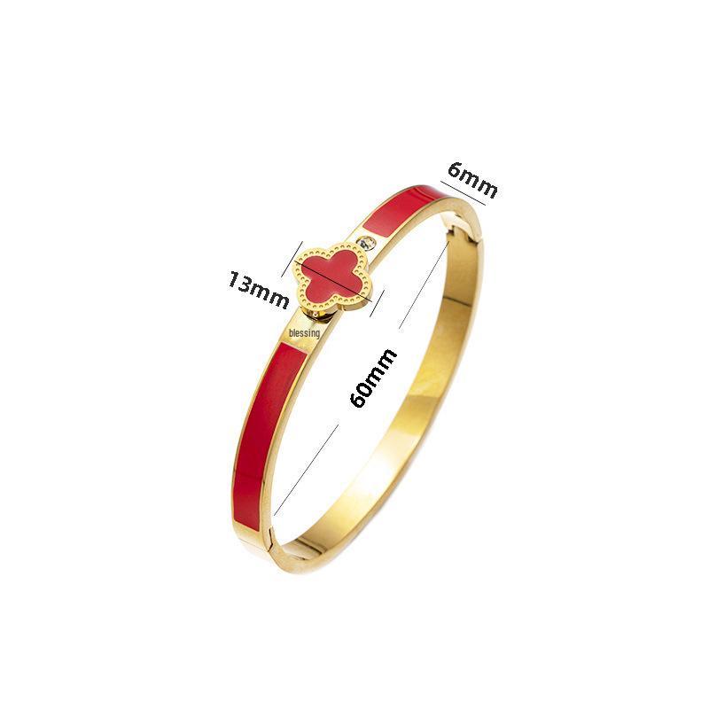 Hot-Selling Titanium Steel Luxury Bracelet Collection: Versatile Design