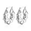 Stainless Steel Chunky Hoop Earrings for Women Teen 18K Gold Plated Hypoallergenic Thick Huggie Hoop Jewelry for Christmas Gifts