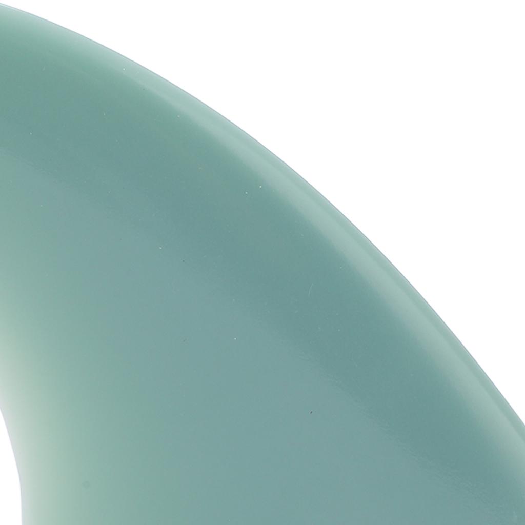 3 Stück Surfbrett Finnen, Starkes PVC Thruster Finnen Set mit Einzigartigem Design für Richtungsstabilität, für Brett Paddleboard Aufblasbares Surfbrett