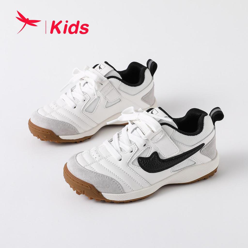 Red Dragonfly 2026 Spring Kids' Casual Patchwork Velcro Shoes with Non-slip Rubber Sole