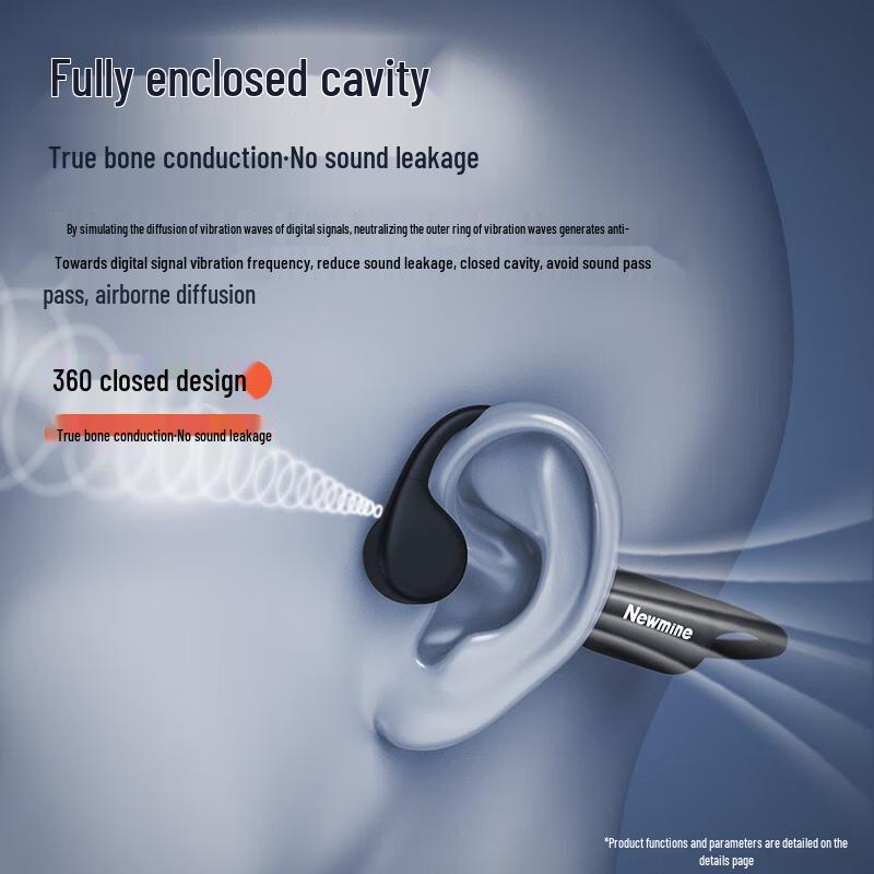 Newmine G10 Bone Conduction Wireless Bluetooth Headphones