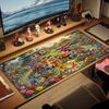 The Flintstones Cartoon Color Mouse Pad Large Gaming Table Cushion Non-slip Laptop Tablet Big Mousepad XXL Mat Mini PC Playmat With Lock Edge
