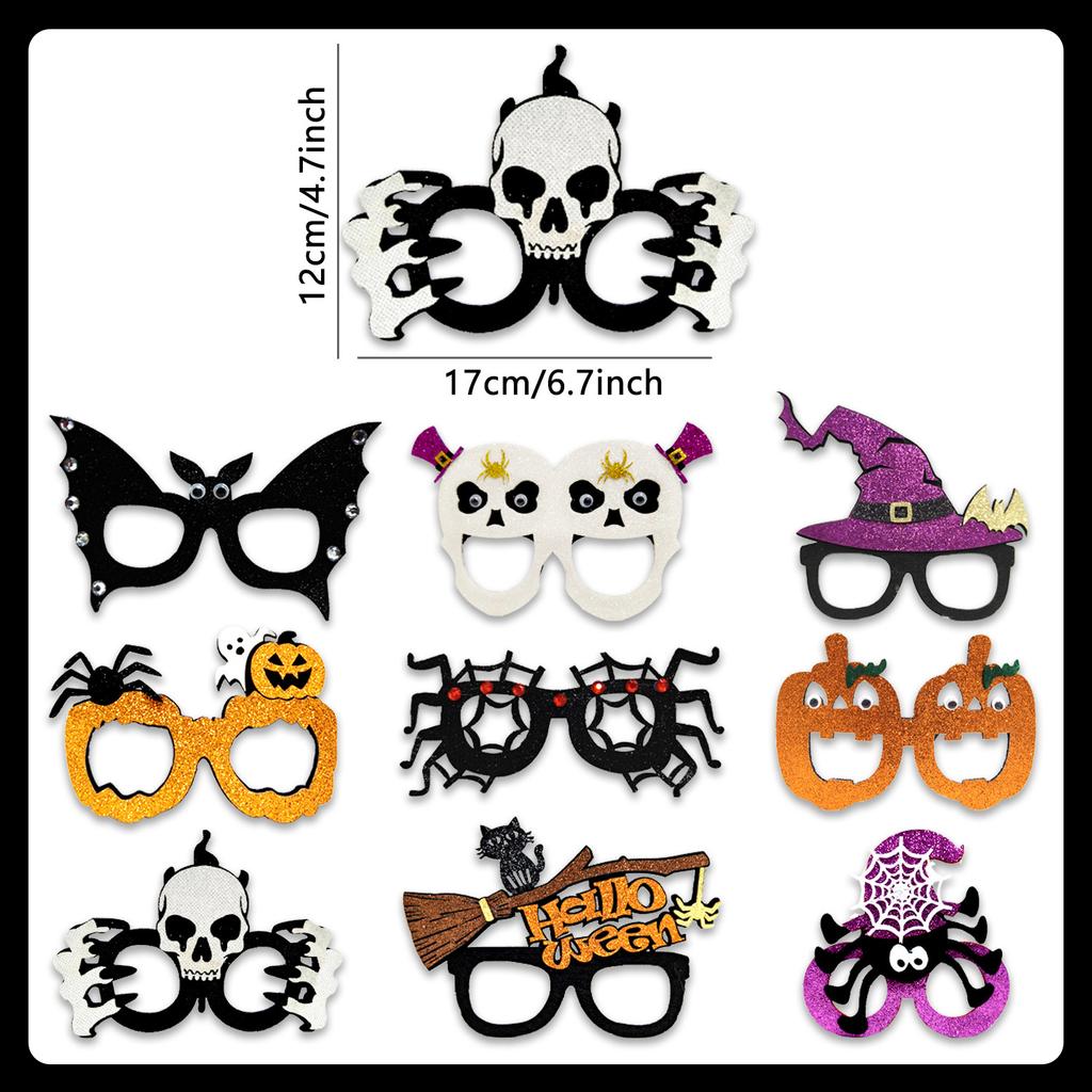 Christmas Decorative Glasses Halloween Adult Children Christmas Gifts Holiday Supplies Holiday Party Glasses Frames