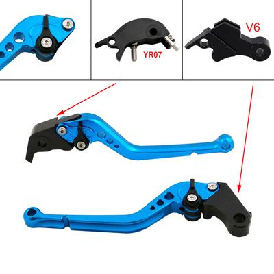 Long Clutch Brake Lever Fit for YAMAHA XSR900 XSR900GP MT-09 MT-09SP 2024-2025 Blue
