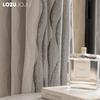 1PC LOZUJOJU Elegant Solid Color Blackout Curtain Double-sided Chenille Jacquard Thick Curtains for Bedroom Living Room Balcony Window for Home Decor