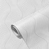 Modern Simple Wavy Line Wallpaper Self-Adhesive Waterproof Pvc Wallpapers Peel And Stick Furniture Stickers Home Decoration