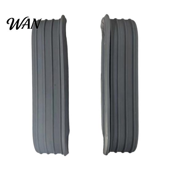 Silicone Handle Cover 2Pcs for Ninja Crispi Glass, Air Fryer Heat-Resistant Heat Resistant Grip Holder Sleeve Cleancrisp Glass Container