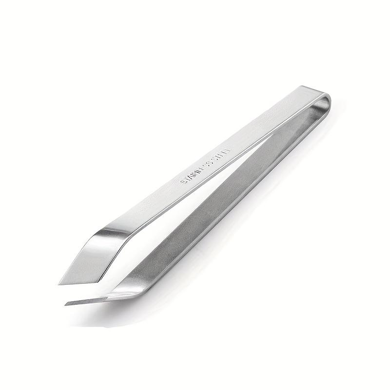 1PC 430 Stainless Steel Fishbone Tweezers Pliers Puller Removal Pliers Fishbone Extractor Kitchen Tool Kitchen Hair Removal Clip