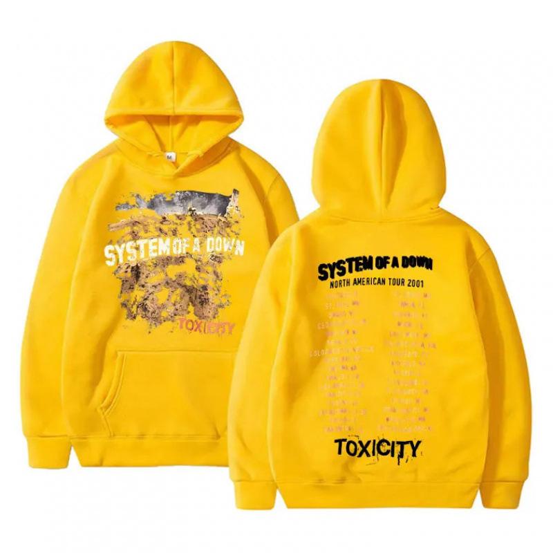 Rock Band System Of A Down Toxicity Tour Hoodie