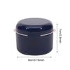Lock Case Portable Mouth Protection Box Oral Cleaning Fake Dental Prosthetics Storage Box Dental Appliance Orthodontic Box