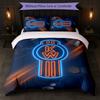 Kenworth Print 3Pcs Bedding Set Duvet Cover With Two Pillowcases Soft Bed Linen For Household Bedroom