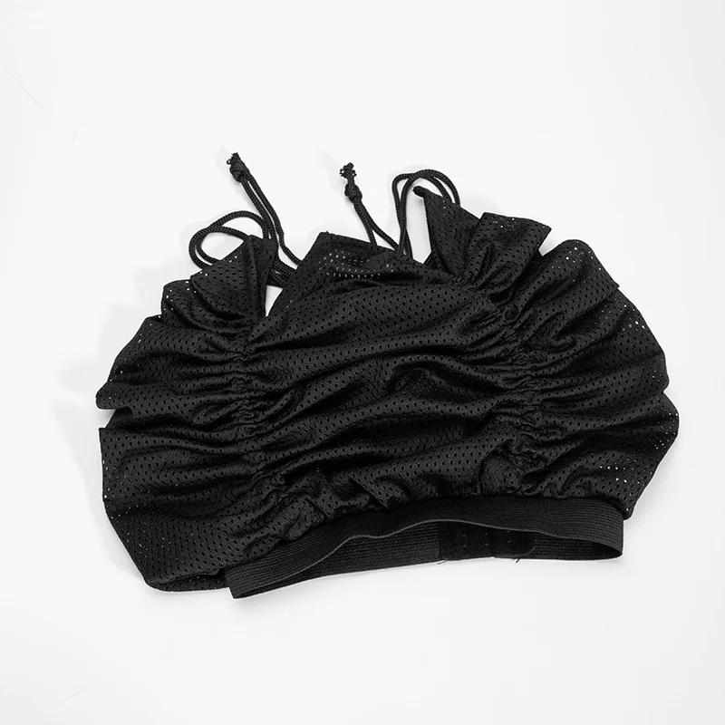 Net Plopping Cap For Drying Curly Hair Adjustable Large Hair Bonnet Mesh Hair Drying Caps Net Plopping Bonnet Bath Shower Cap