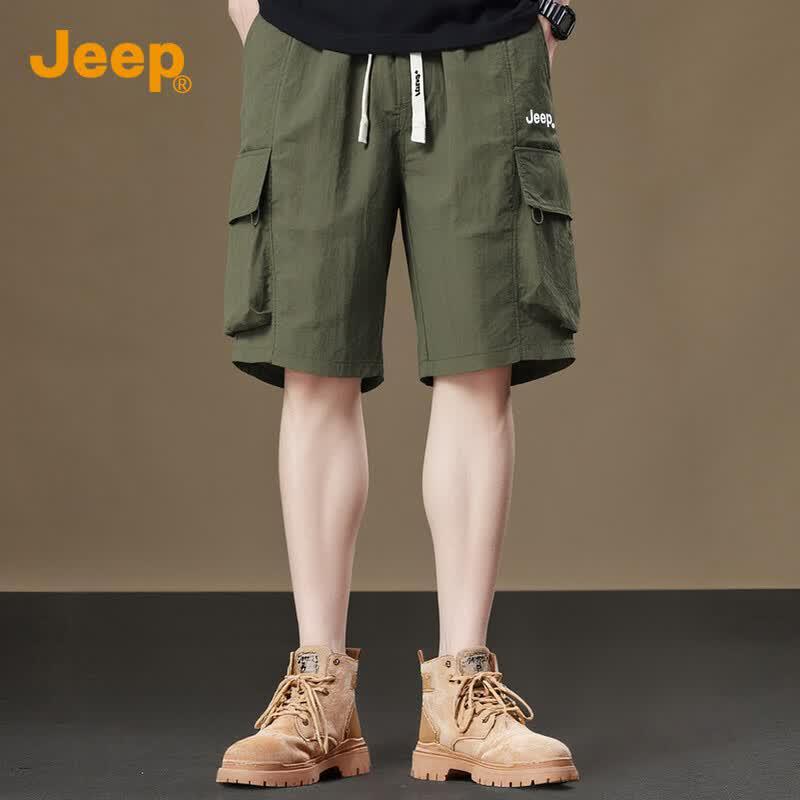 JEEP Men's Ice Silk Cargo Shorts