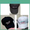 Cotton Baseball Cap With Embroidered Letters For Casual Summer And Spring Fashion
