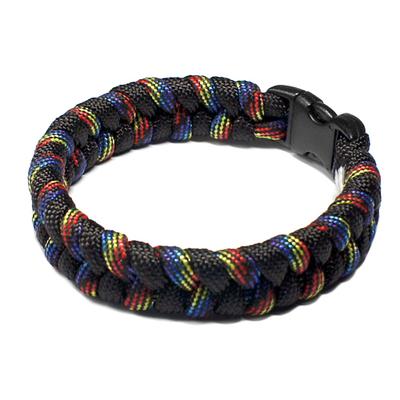 Mark-4 Paracord (Black Rainbow)