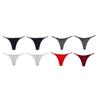 8 PZ Perizoma Bikini Sottile Intimo da Donna in Cotone Morbido e Seta Lattiginosa Taglio Alto per Luna di Miele Colore
