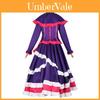 Shatia Overlord Cosplay Long Dress Retro Japanese Anime Costume For Cosplay Shows
