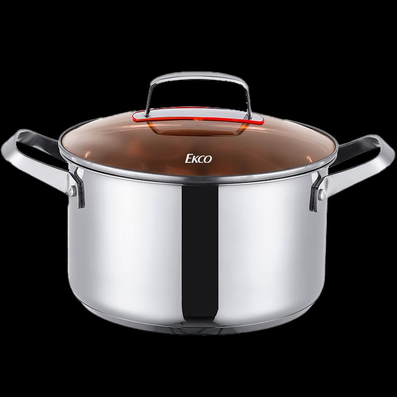EKCO Dignified Luxury 304 Stainless Steel Soup Pot 22cm