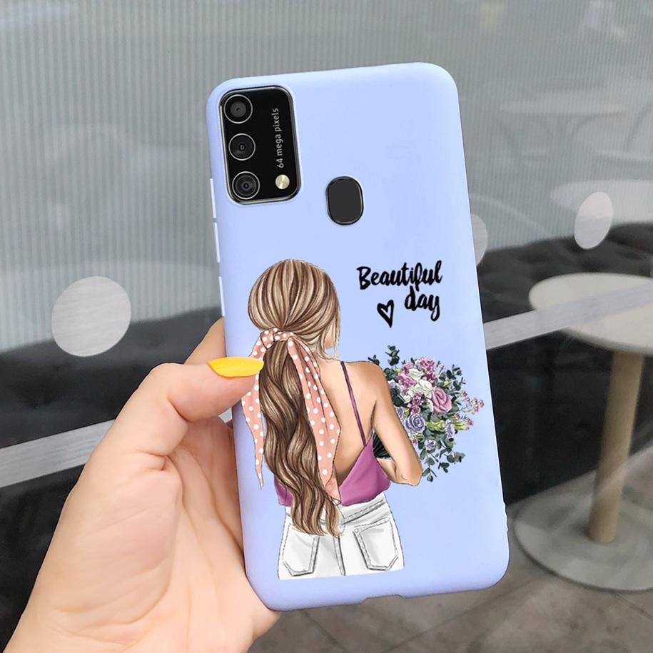 For Samsung Galaxy M31 M21s Case 2020 Couple Love Heart Phone Cover For Samsung M31 Prime SM-M315F M 31 M 21s Soft Case 6.4 Inch
