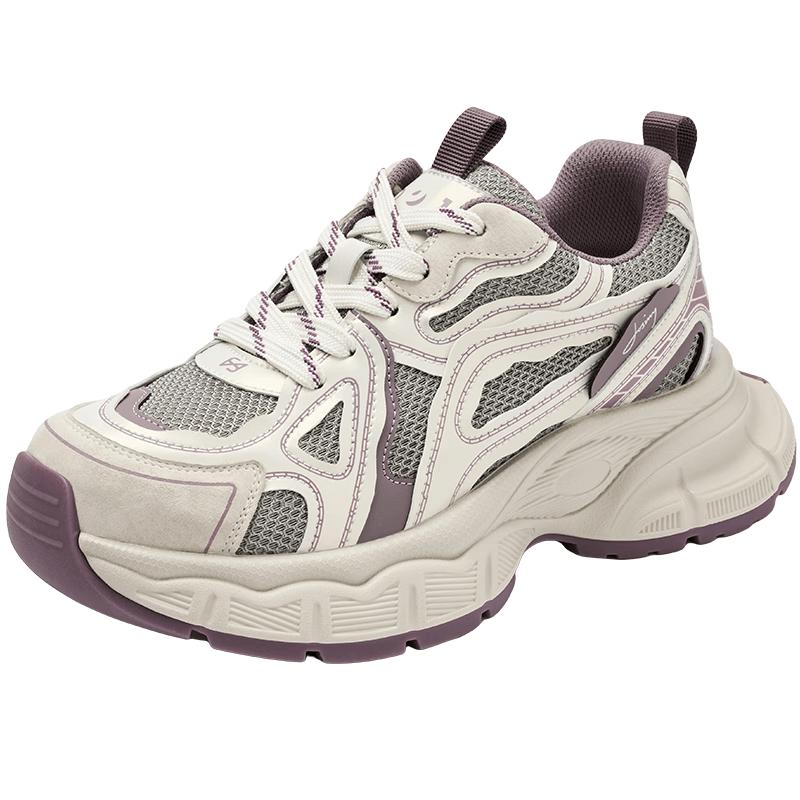 Women s Chunky Platform Mesh Sneakers 37