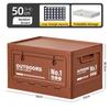 Outdoor Camping Aufbewahrungsbox mit faltbarem Design für Auto-Organizer und Campingausrüstung