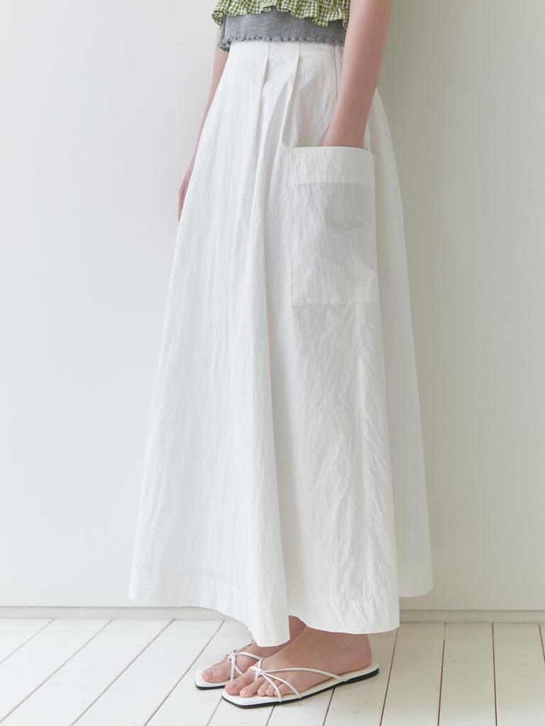 Liel Laura Flare Skirt (Ivory)