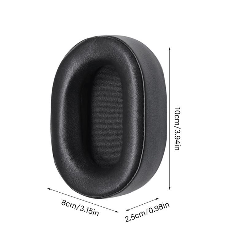 Soft Protein Ear Pad For HS65/HS55 Headphones Earmuff Enhanced Sound Quality Breathable Ear Cushions Long Wear Comfort