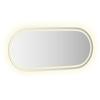 LED Bathroom Mirror 100x45 Cm Oval