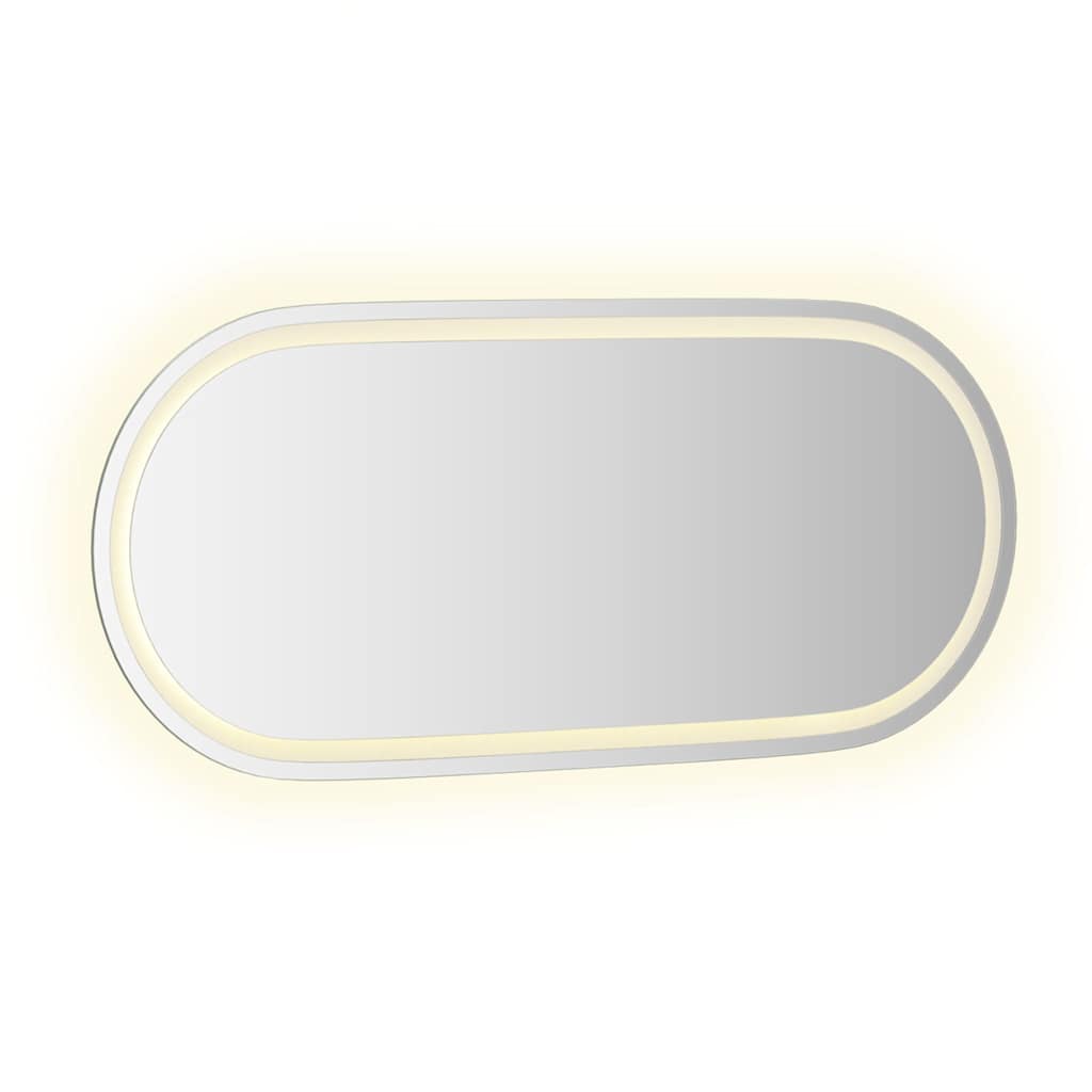 LED Bathroom Mirror 100x45 Cm Oval