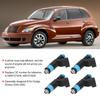4Pcs Car Fuel Spray Injector Nozzle Fit for Dodge Stratus 2004 2006 04891574AB