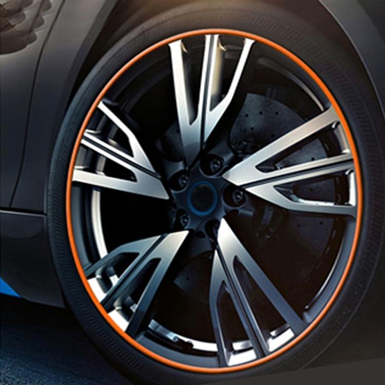 Universal Decorative Scratchproof Stickup 8M Flexible Car Wheel Hub TRIM Mouldings Decoration Strip