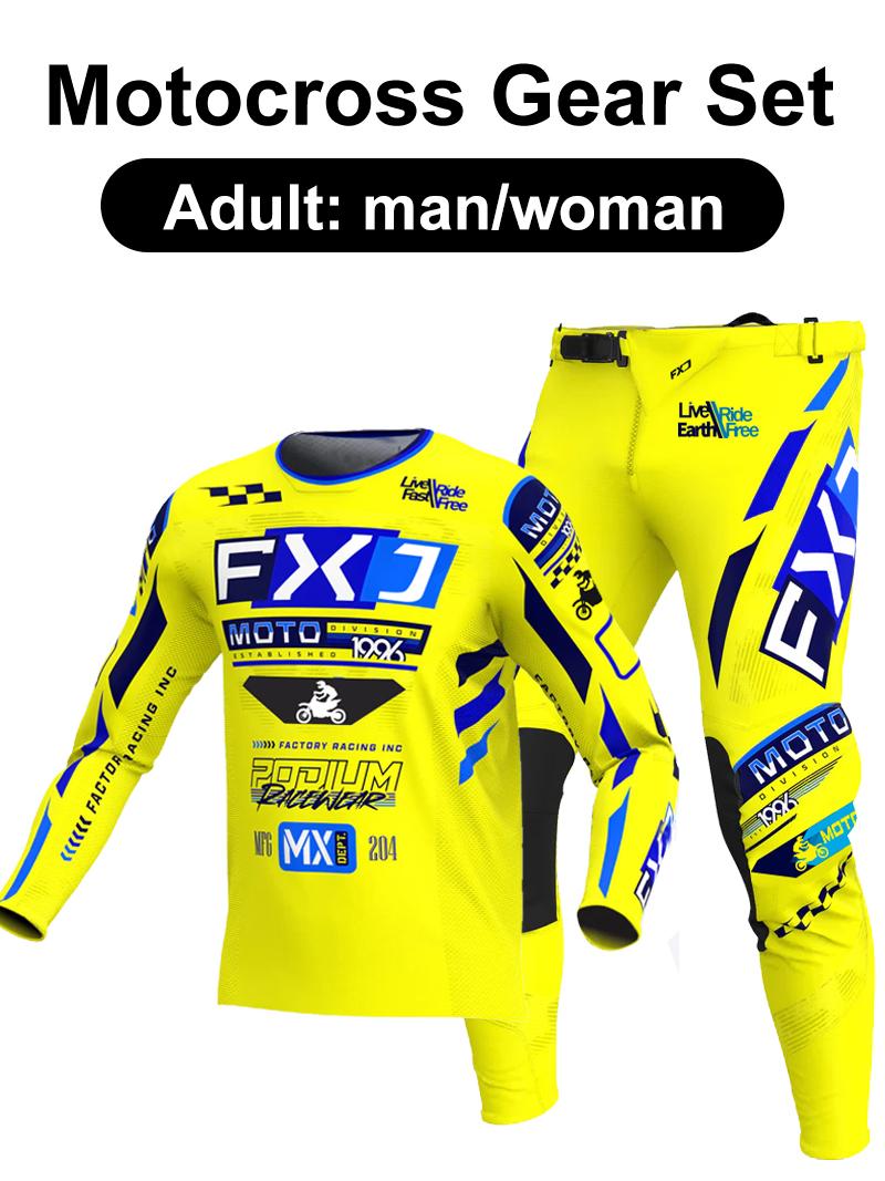 Motocross gear set Enduro cross Jersey