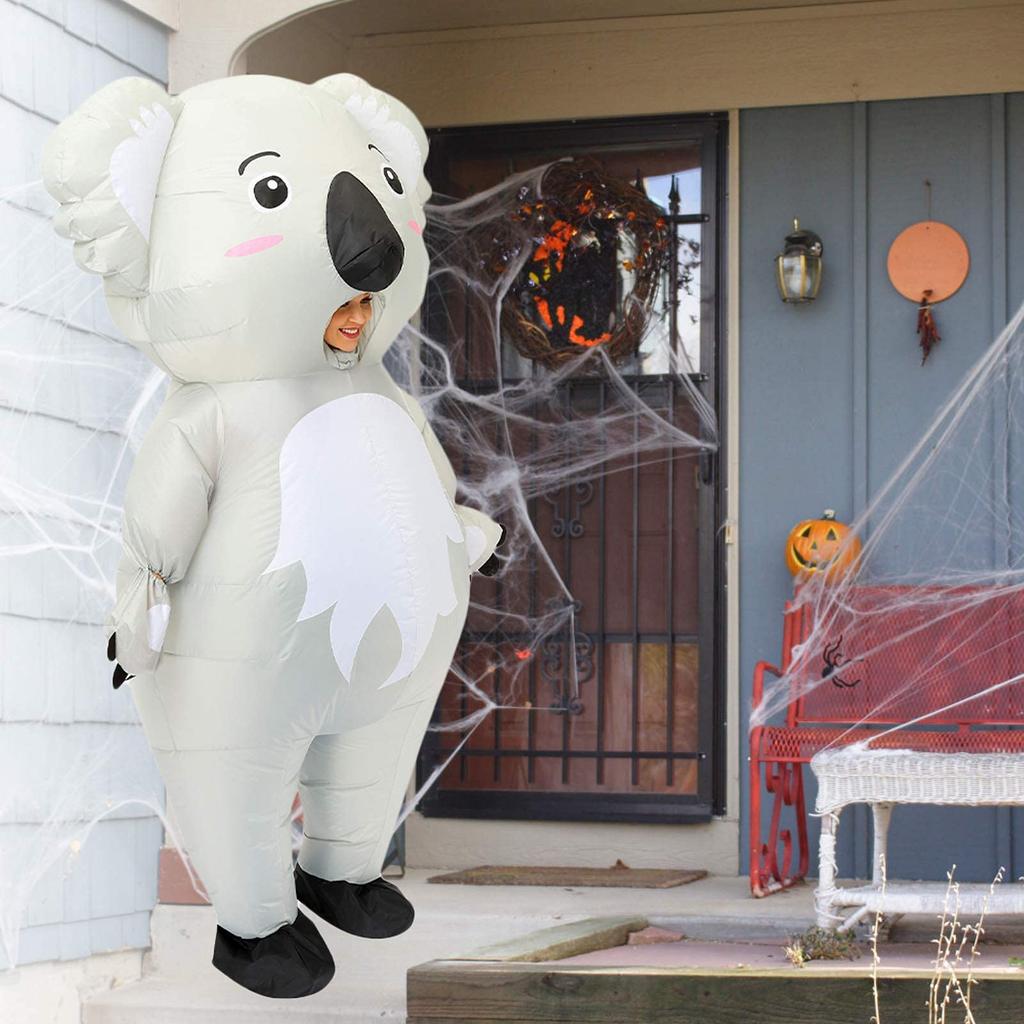 Bohuiteng Koala Cosplay Kigurumi Tier Monster Aufblasbares Kostüm Perfekt für Schule Theater und Partys Kostüm, Set, Luftgefüllt, Weihnachten,