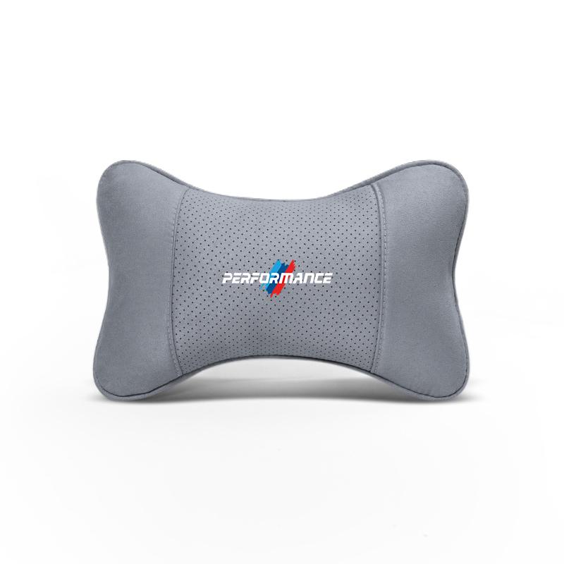 1pcs Car Headrest with Soft Suede Upholstery Valve Cap For BMW X1 X2 X3 X5 X4 X6 X7 iX3 F20 F10 F07 E70 E46 E90 E92 E60 E39