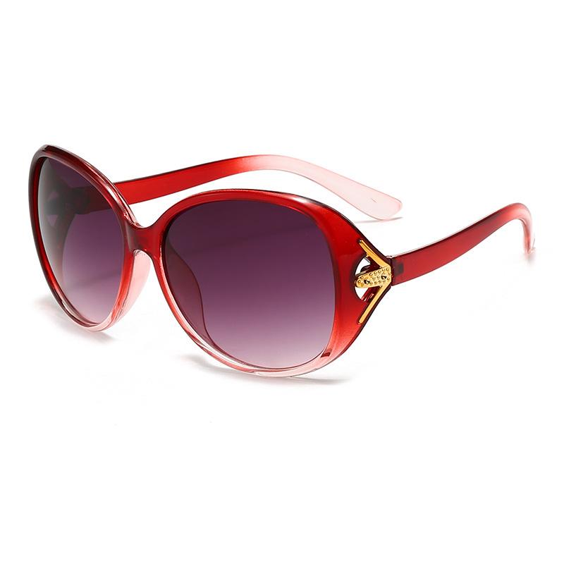 Sunglasses Women Running Rivers And Lakes Big Frame Thin Versatile Sunglasses Uv Protection Sunshade Retro Classic