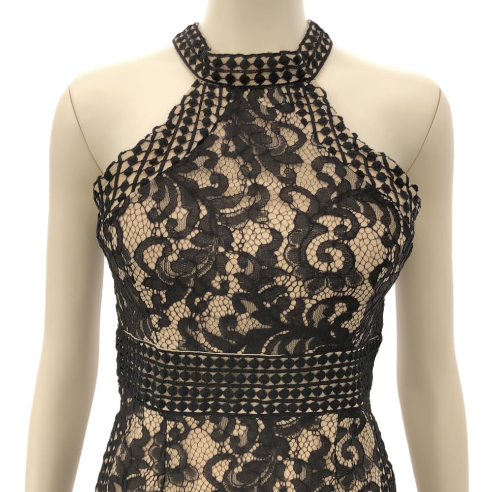 GRAXIA Cabaret Mini American Size L Dress, Dress, Sleeve, Sleeveless, Lace, Women's, White,