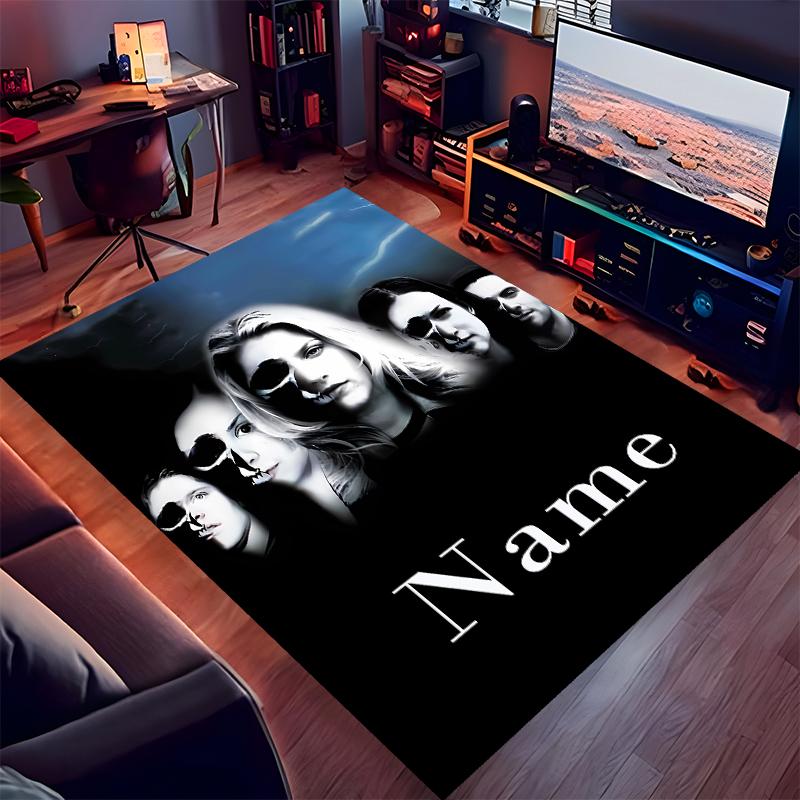 Custom Personalization Final Destination Print Area Rug - Soft, Washable Non-Slip Indoor Mat,Living Room,Home&Office Decorative Rug